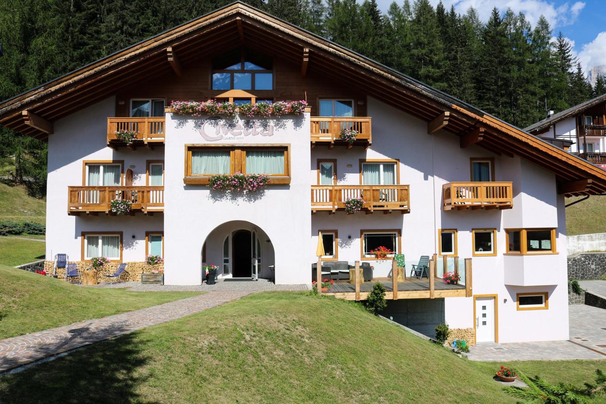 Hotel Garni Civetta Selva di Cadore Bagian luar foto
