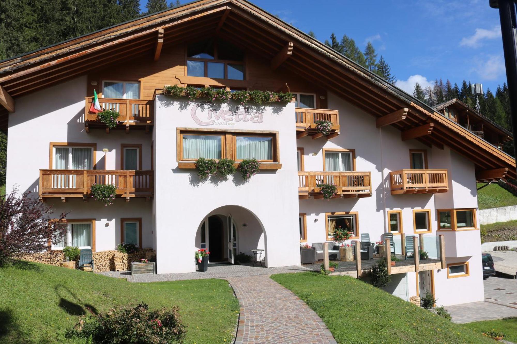 Hotel Garni Civetta Selva di Cadore Bagian luar foto